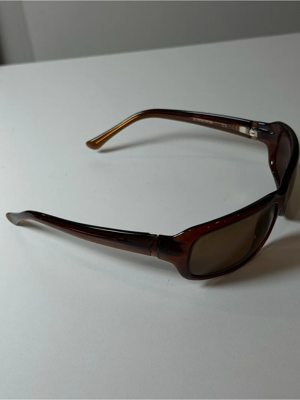 Maui Jim Lagoon MJ 189 26 Translucent Brown Frame + HCL Bronze Polarized Lenses